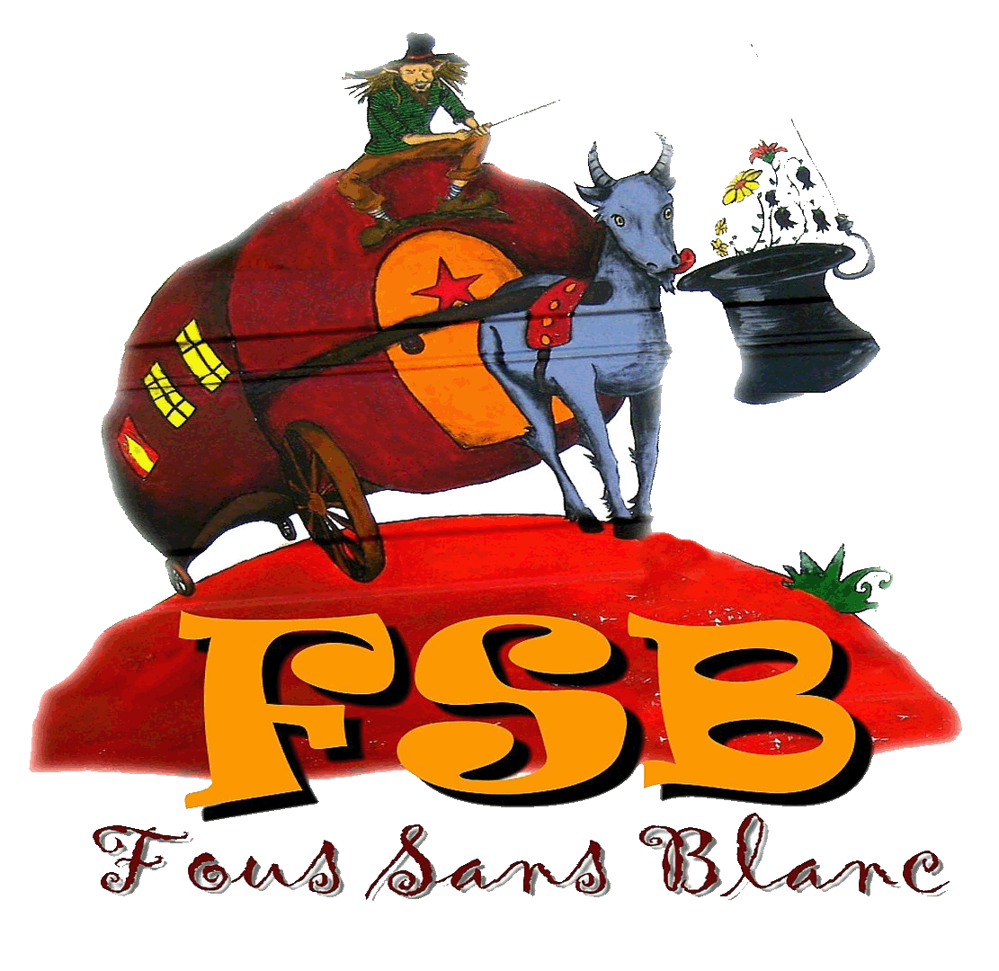 fous sans blanc Ardèche troupe